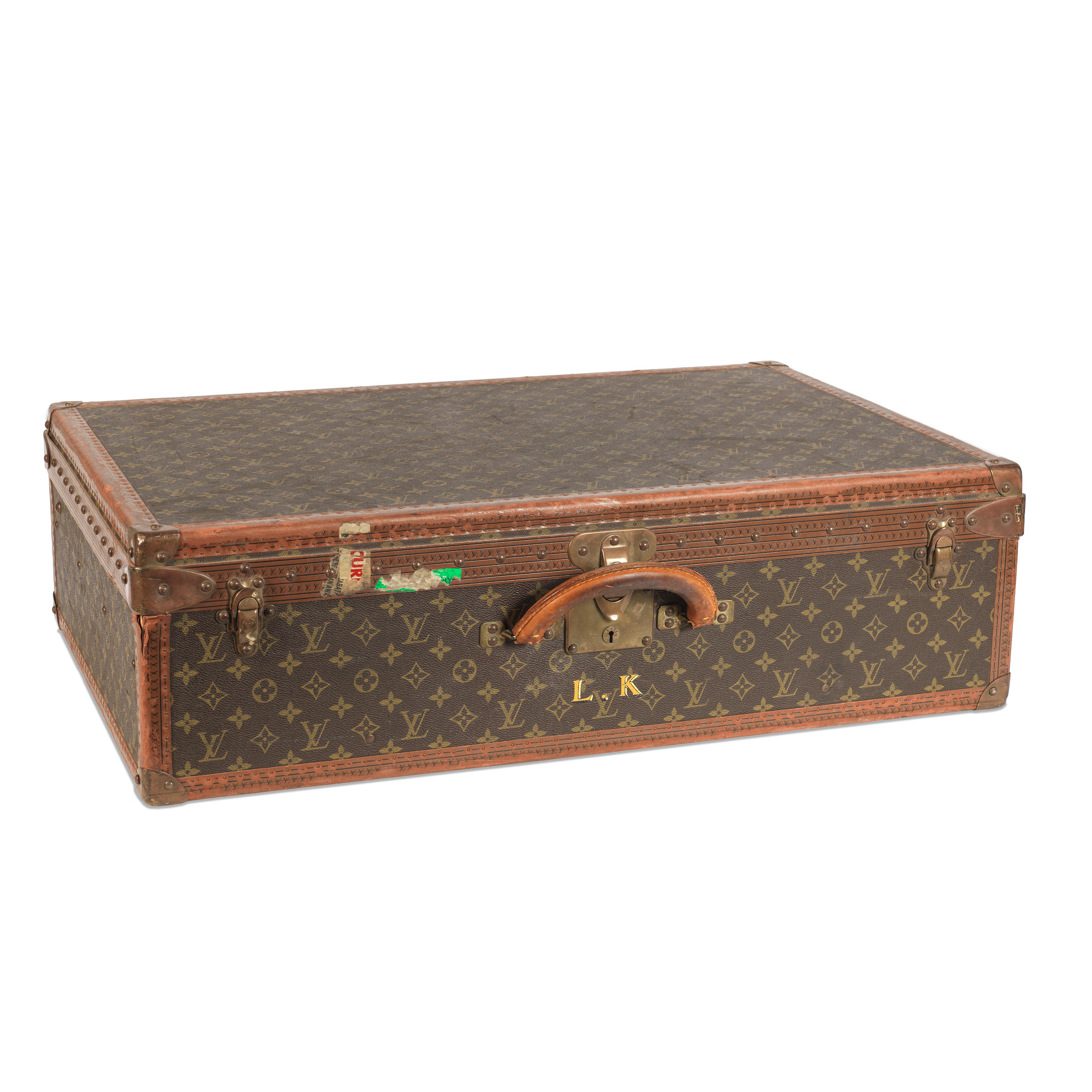 Sold at Auction: Louis Vuitton Alzer 75 Suitcase