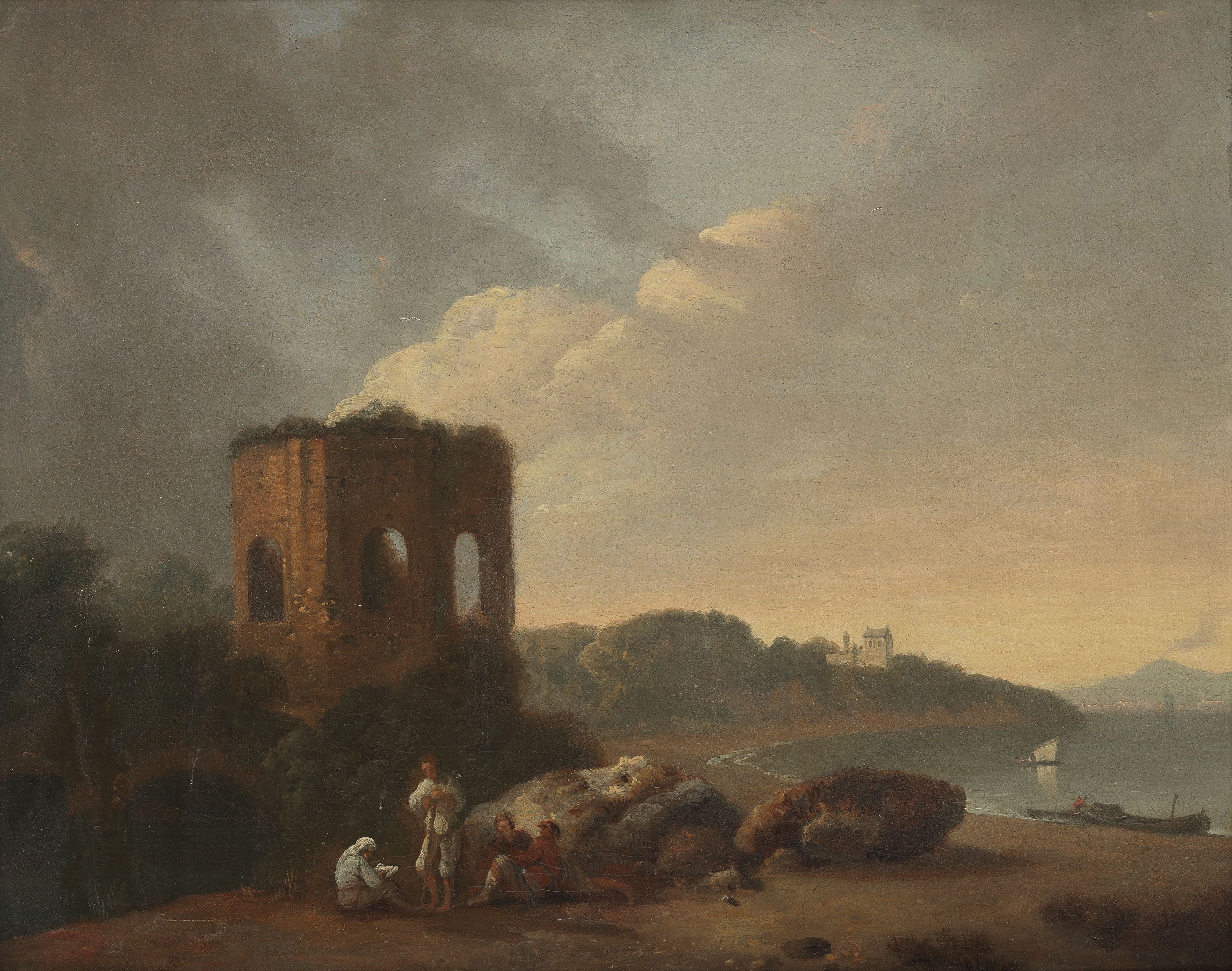 Temple of Venus with Part of the Bay of Baiae