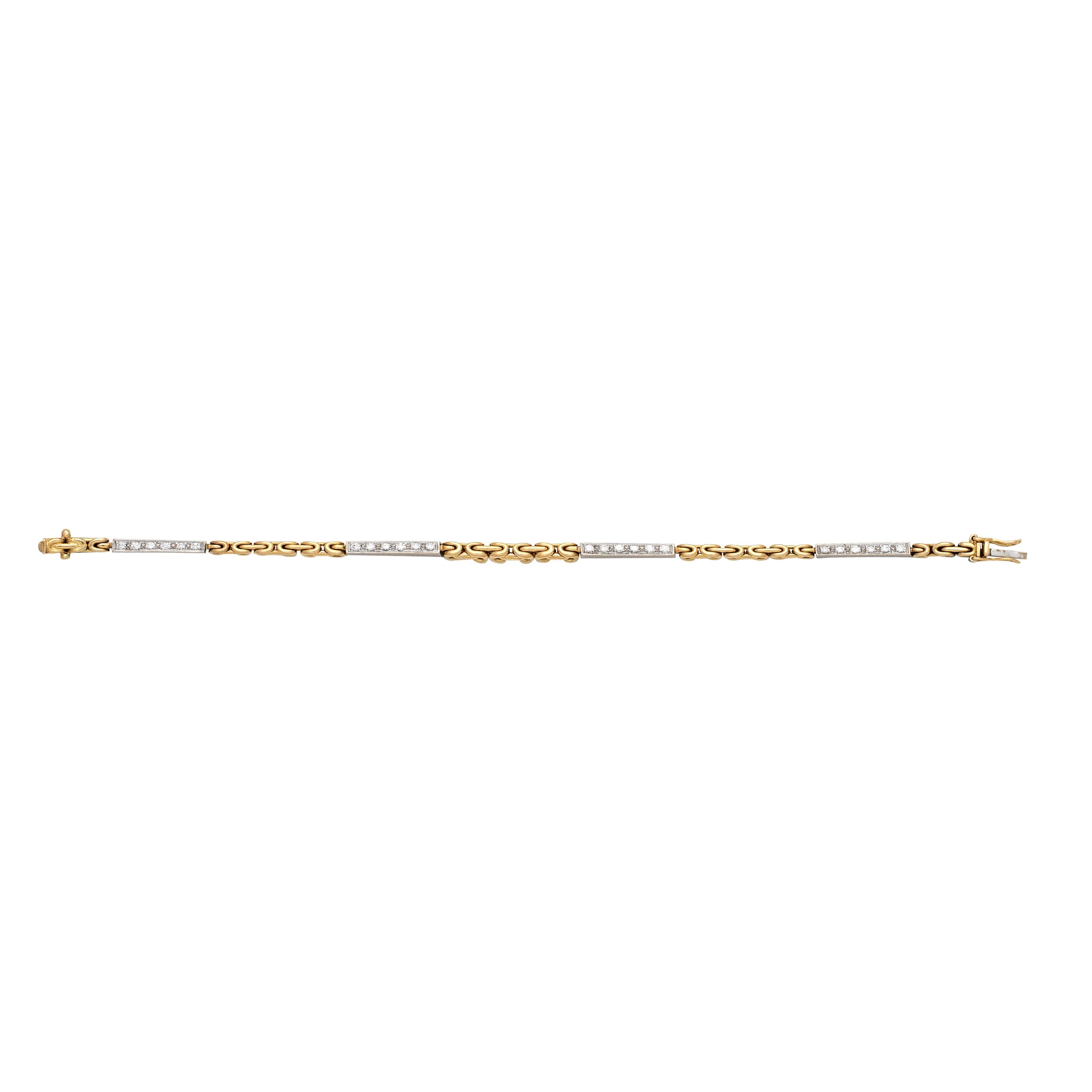 DIAMOND-SET BRACELET