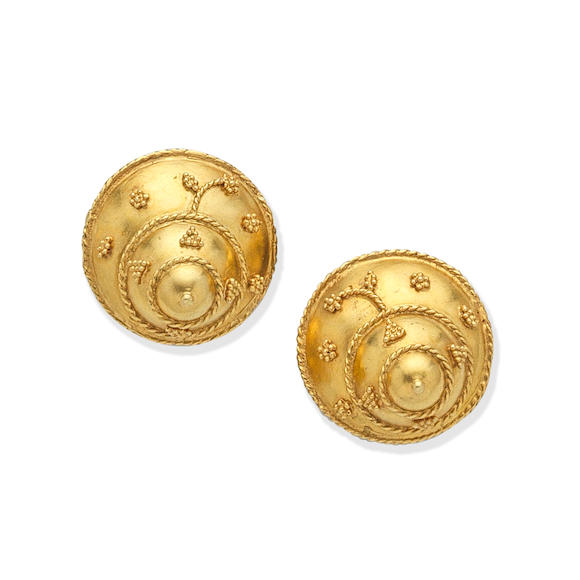 Bonhams : EARRINGS