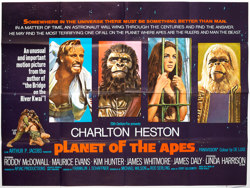 Planet Of The Apes, 20th Century Fox, 1968 | Barnebys