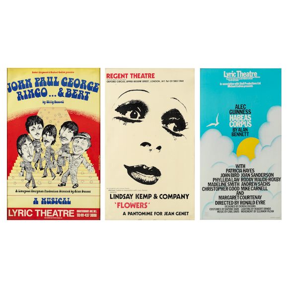 Bonhams : Sir Michael Codron: A Group of Theatre Posters for Sir ...