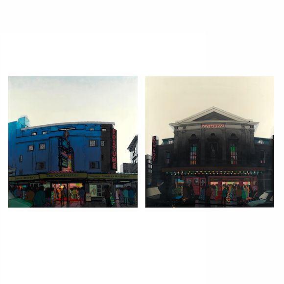 Bonhams : Philip Le Bas (British, b. 1925): The Comedy Theatre & The ...