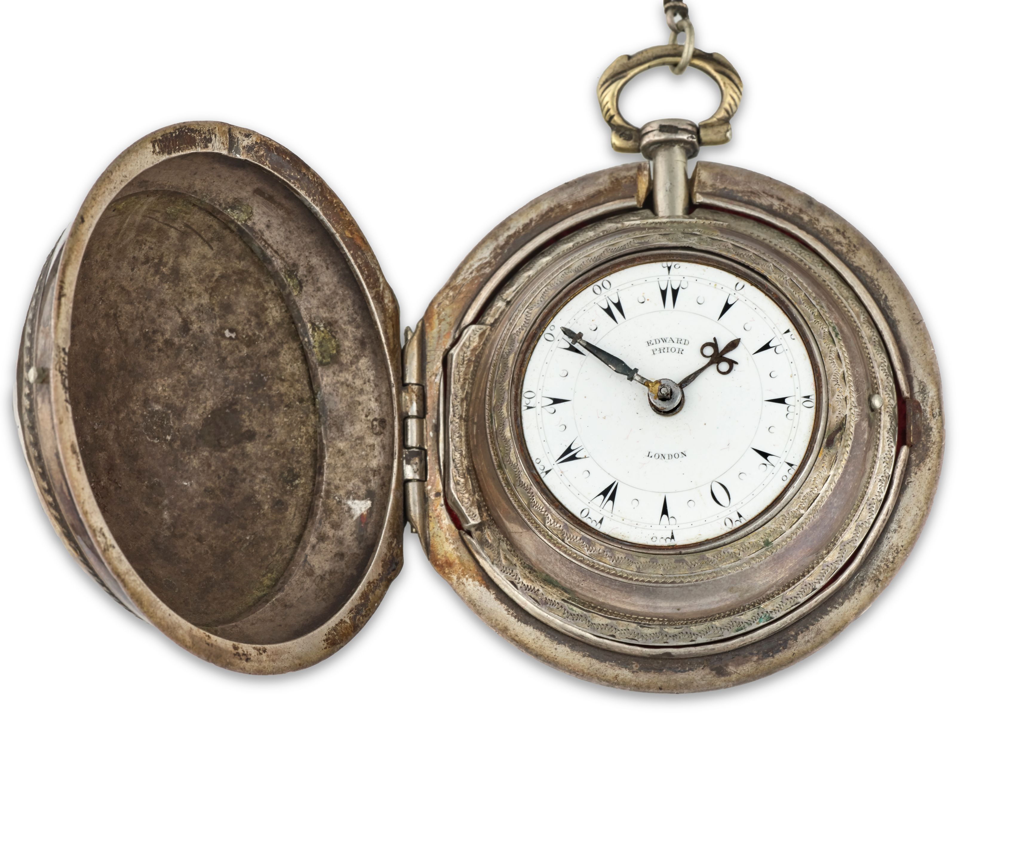 Bonhams EDWARD PRIOR, MONTRE DE GOUSSET A DOUBLE CLAPET