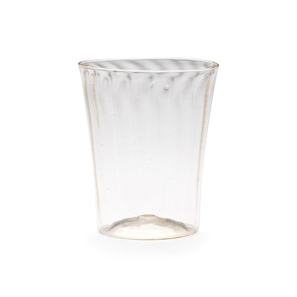 Bonhams A Spanish façon de Venise beaker, Castile or Catalonia, 17th