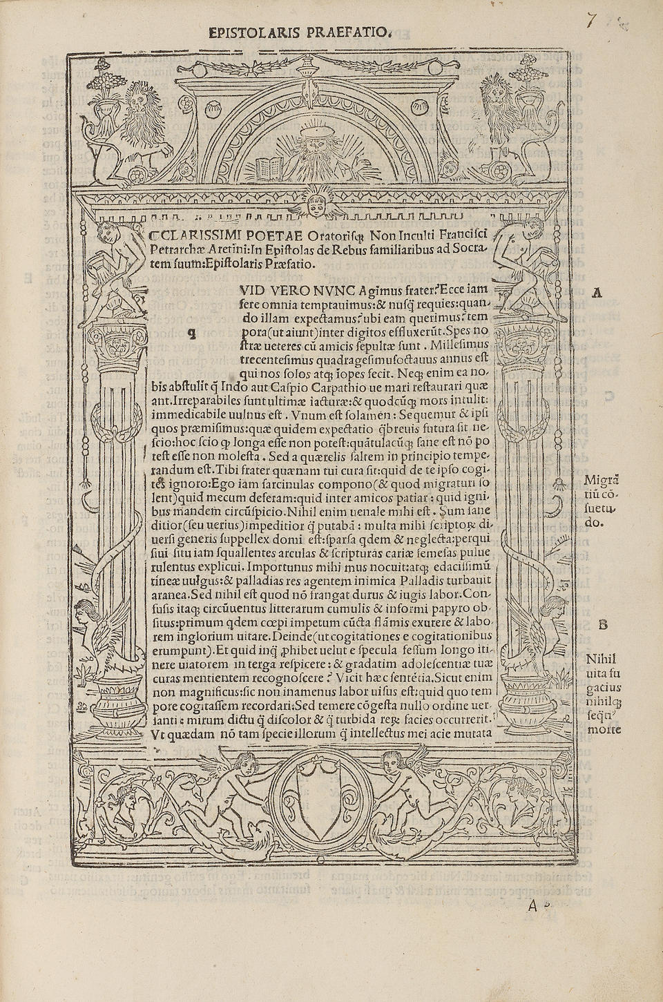 Bonhams : PETRARCA (FRANCESO) Librorum...impressorum annotatio, 2 parts ...