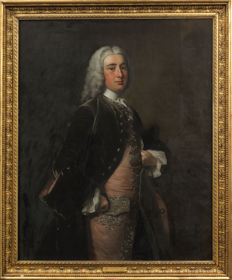 Bonhams Thomas Hudson (Devon 17011779 Twickenham) Portrait of John Perceval, 2nd Earl of