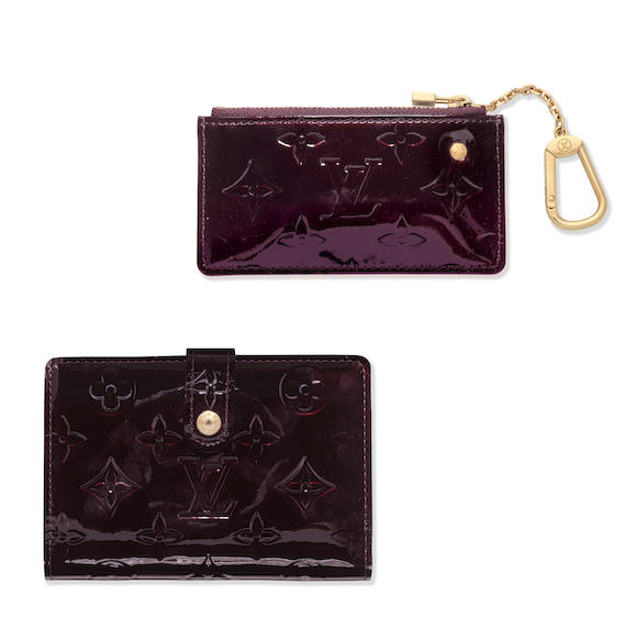 Louis Vuitton Amarante Monogram Vernis French Wallet