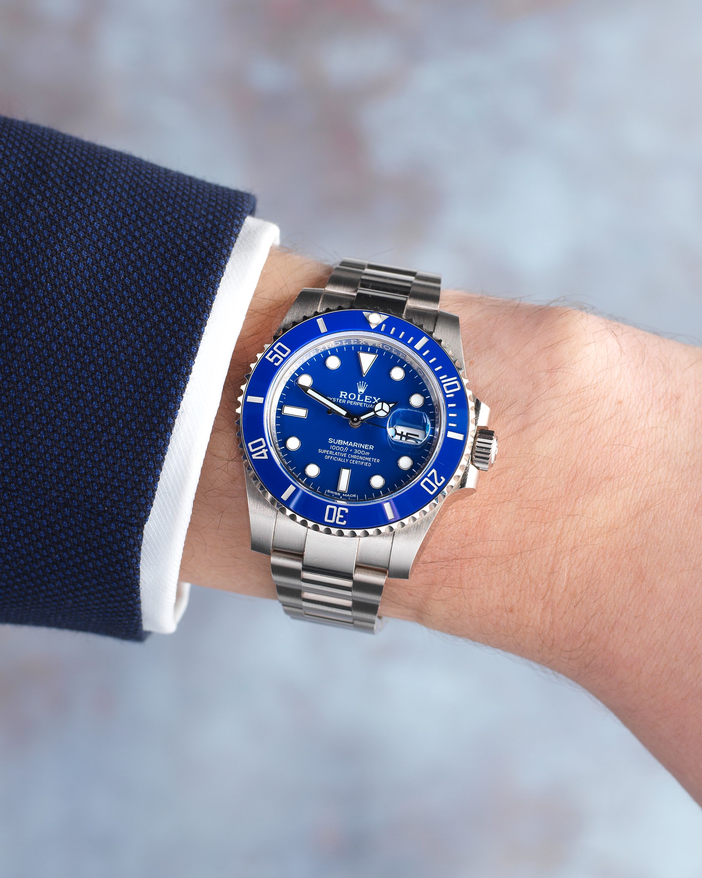Rolex 116619 On Wrist 2012 Rolex Submariner 