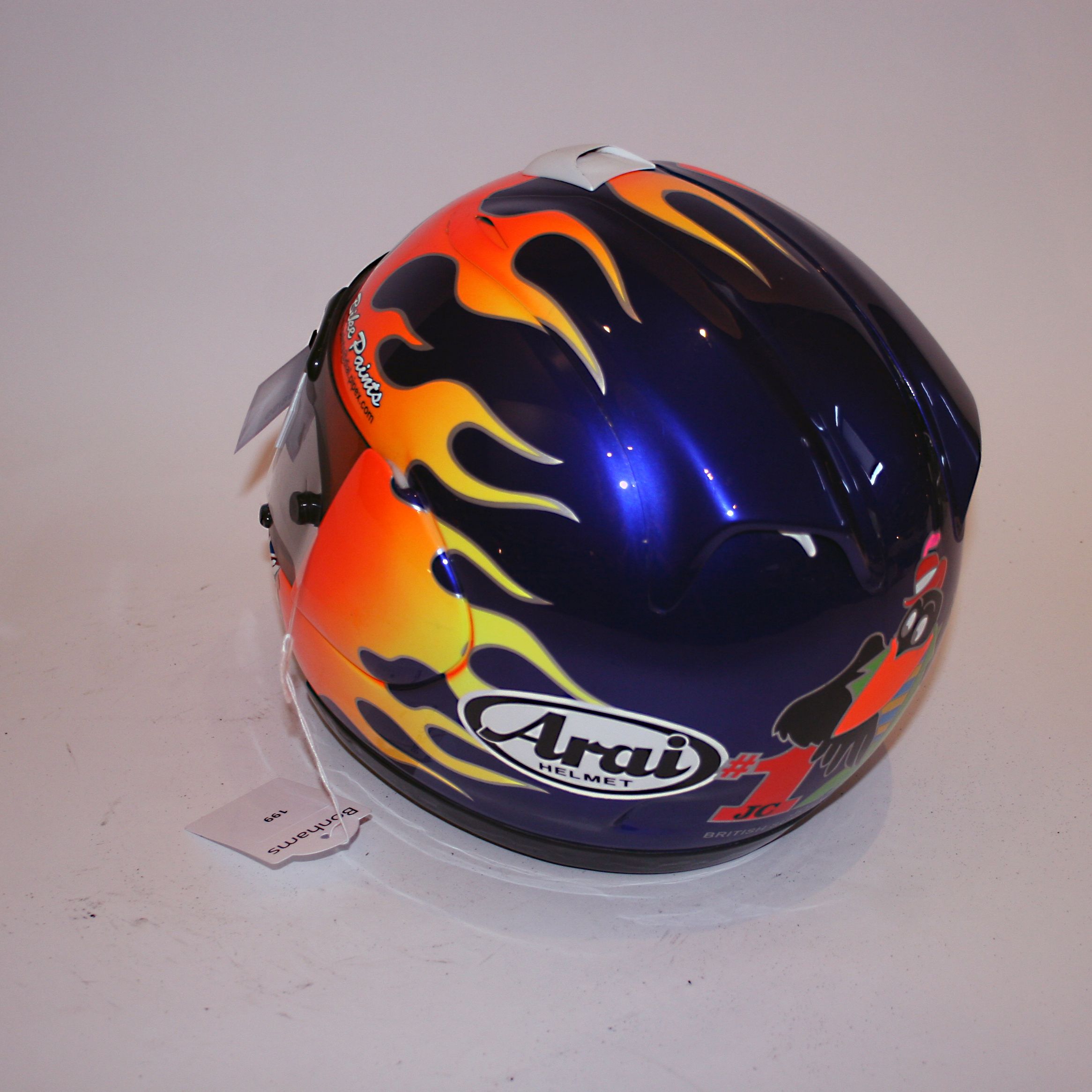 Bonhams Cars : John Crawford: A full-face helmet by Arai, 1998 ((Qty))