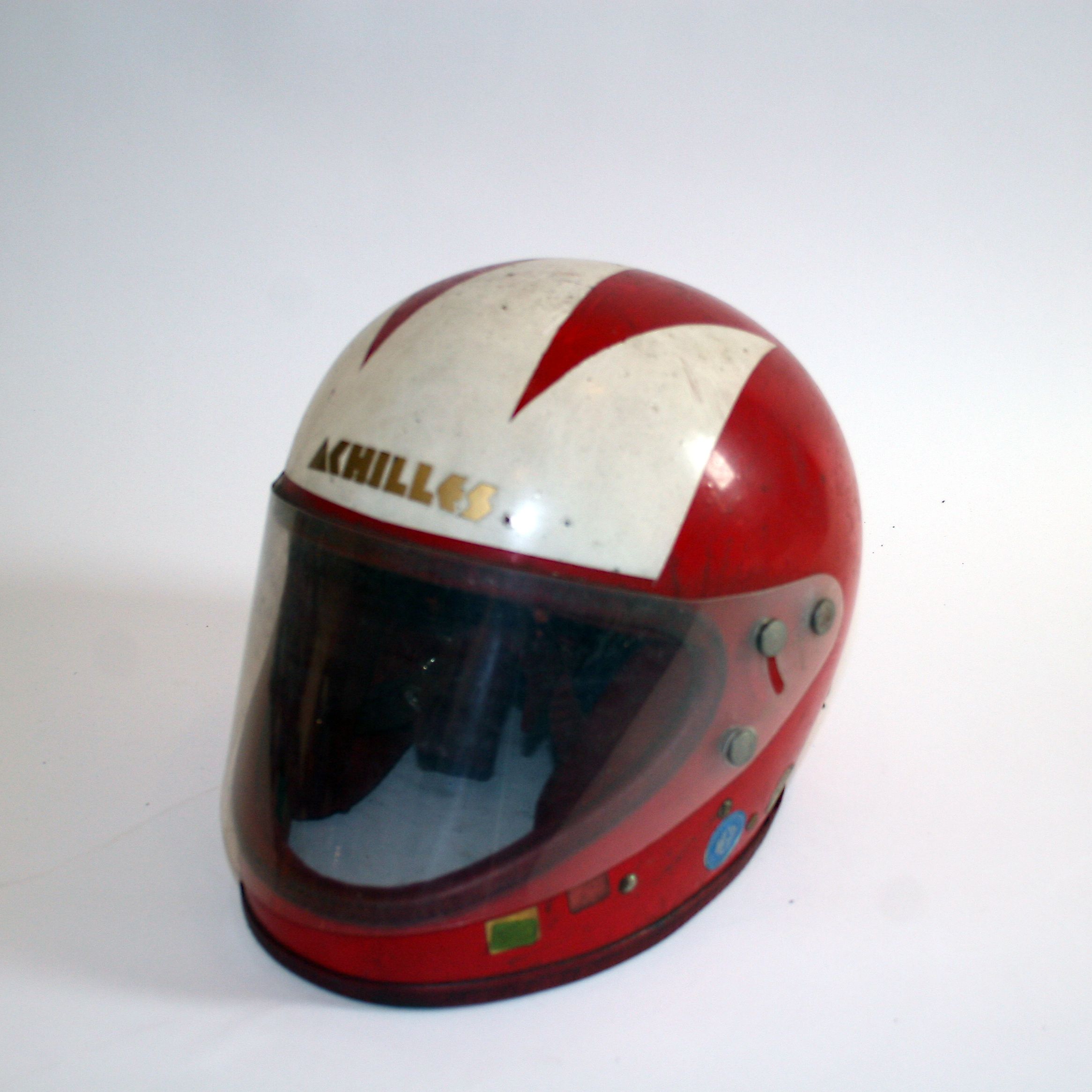 Bonhams Cars A Stadium Achilles fullface helmet, 1970s80s
