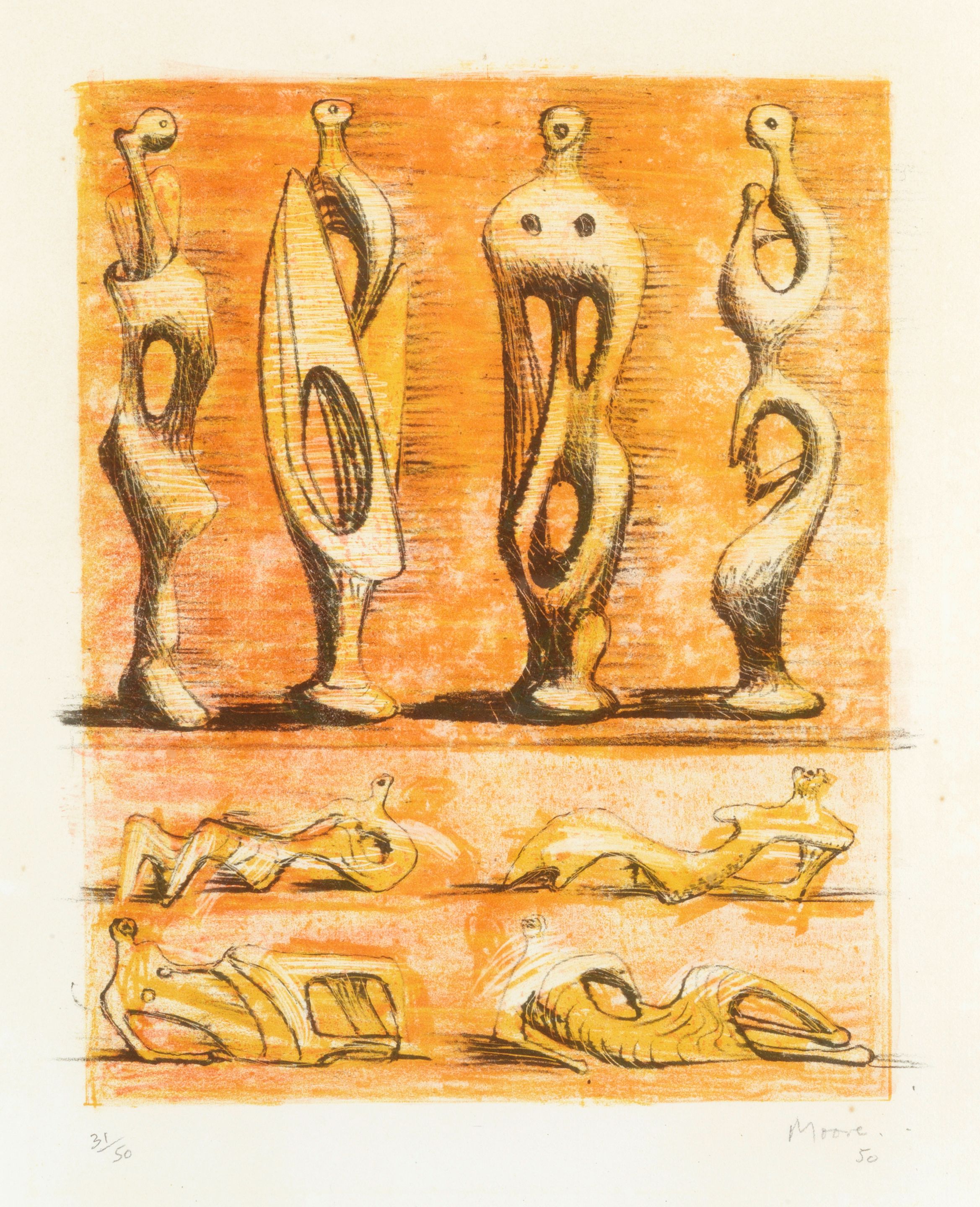 Standing and Reclining Figures