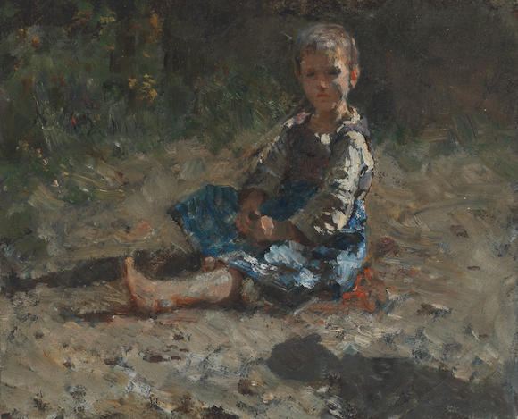 Bonhams : Francesco Paolo Michetti (Italian, 1851-1929) Study of a ...