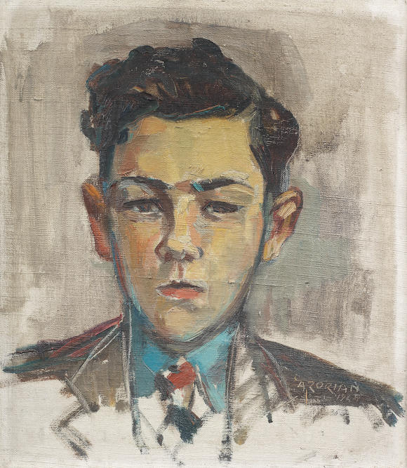 Bonhams : Ashod Zorian (Egypt, 1905-1970) Portrait