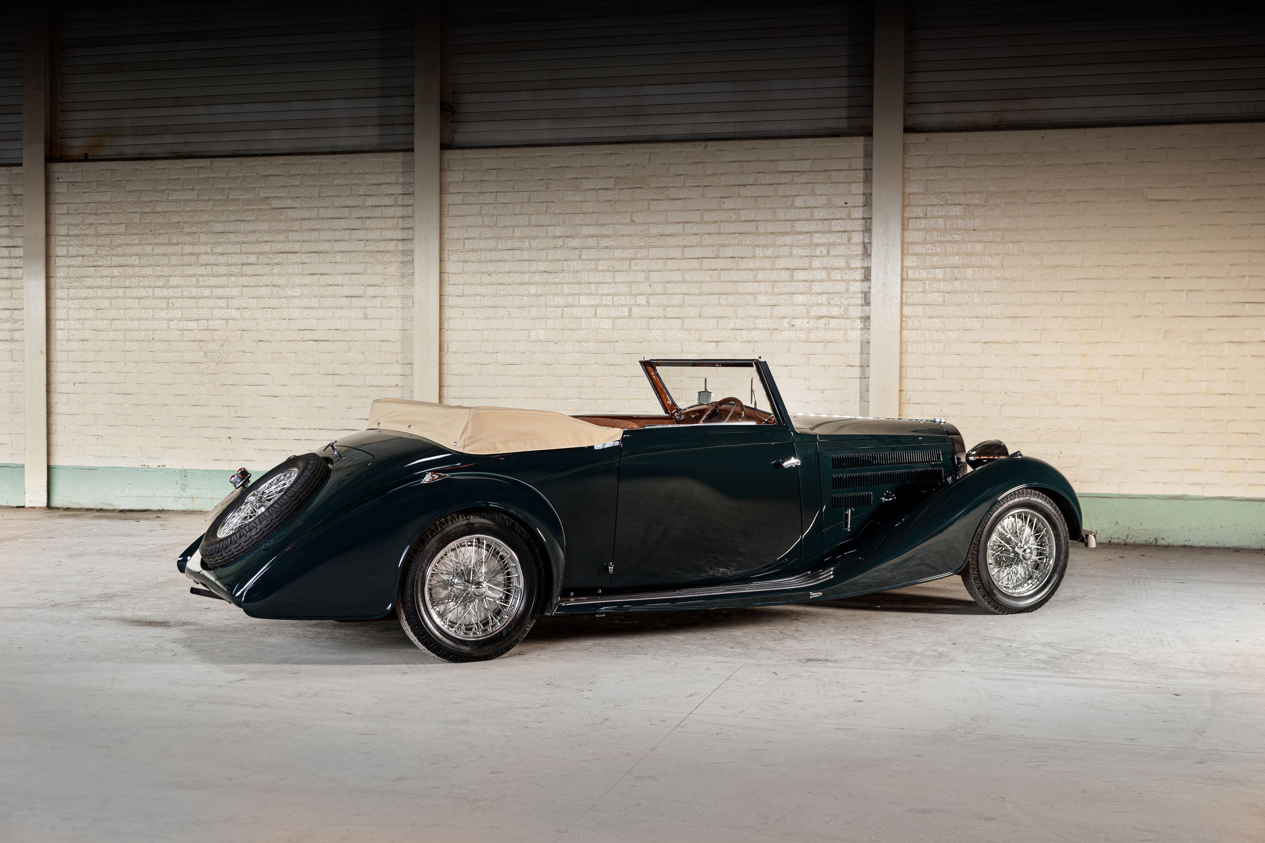 BUGATTI TYPE 57 CABRIOLET 1935 STELVIO SERIE 2 SN 57362 VOITURE RESTAUREE