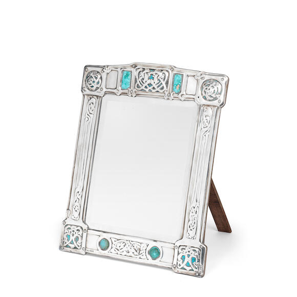 Bonhams An Arts and Crafts silver and enamel mounted dressing table