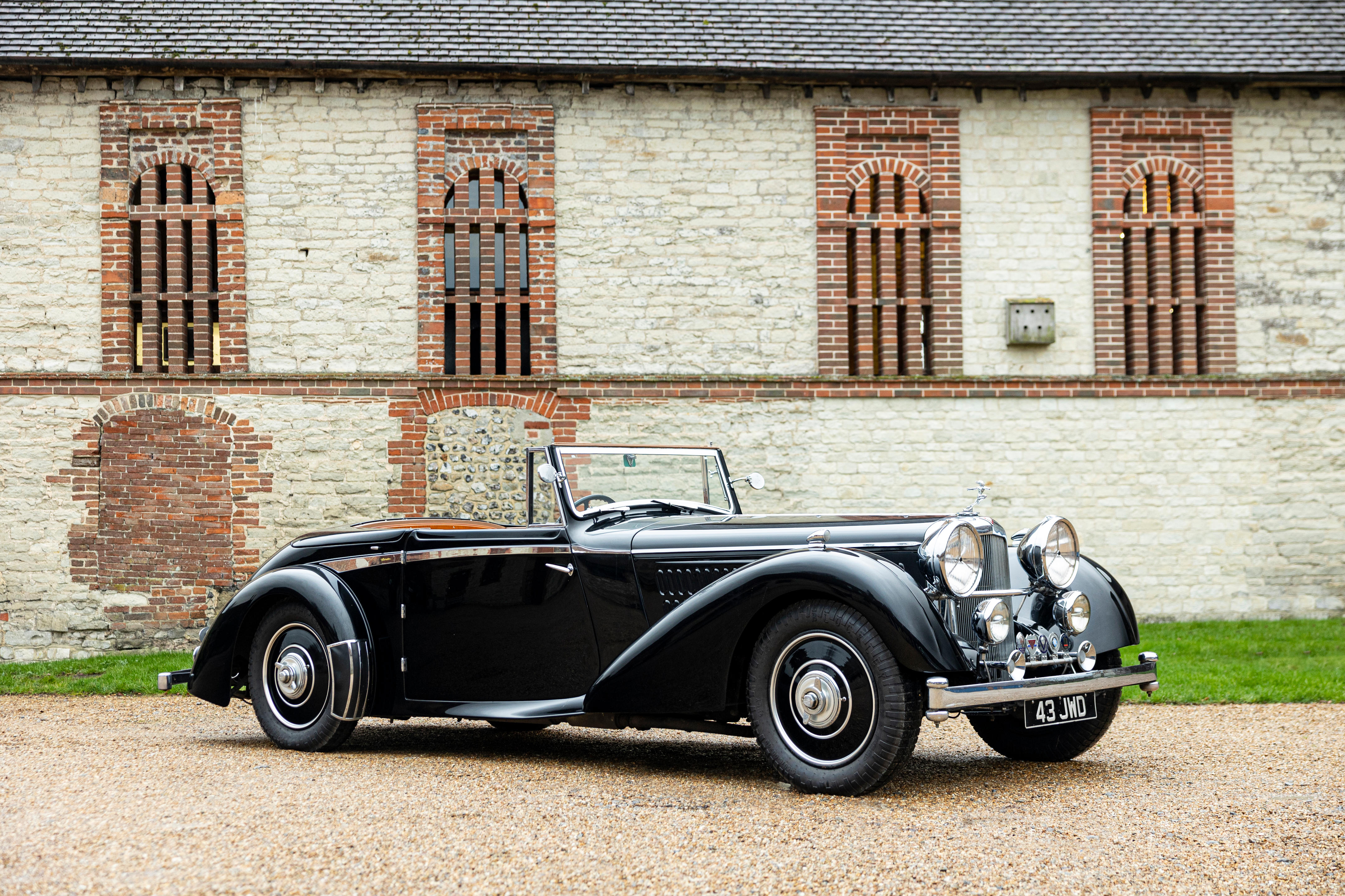 1938 Alvis 4.3-Litre Short Chassis Concealed Hood Drophead Coupé