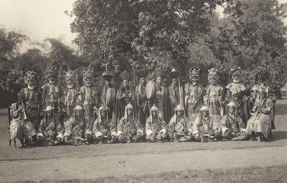 Bonhams : CALCUTTA - TAGORE Souvenir of the Royal Visit to Calcutta ...