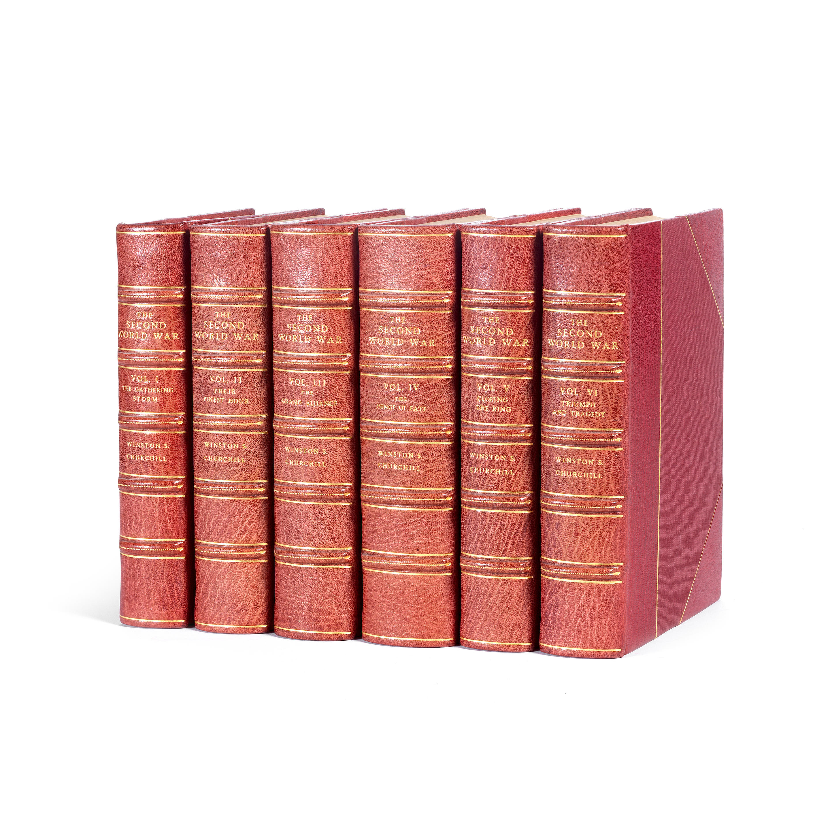 Bonhams : CHURCHILL (WINSTON S.) The Second World War, 6 vol., FIRST ...