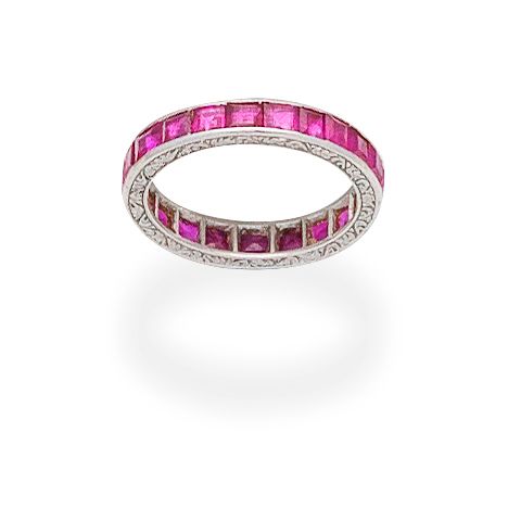 RUBY ETERNITY RING