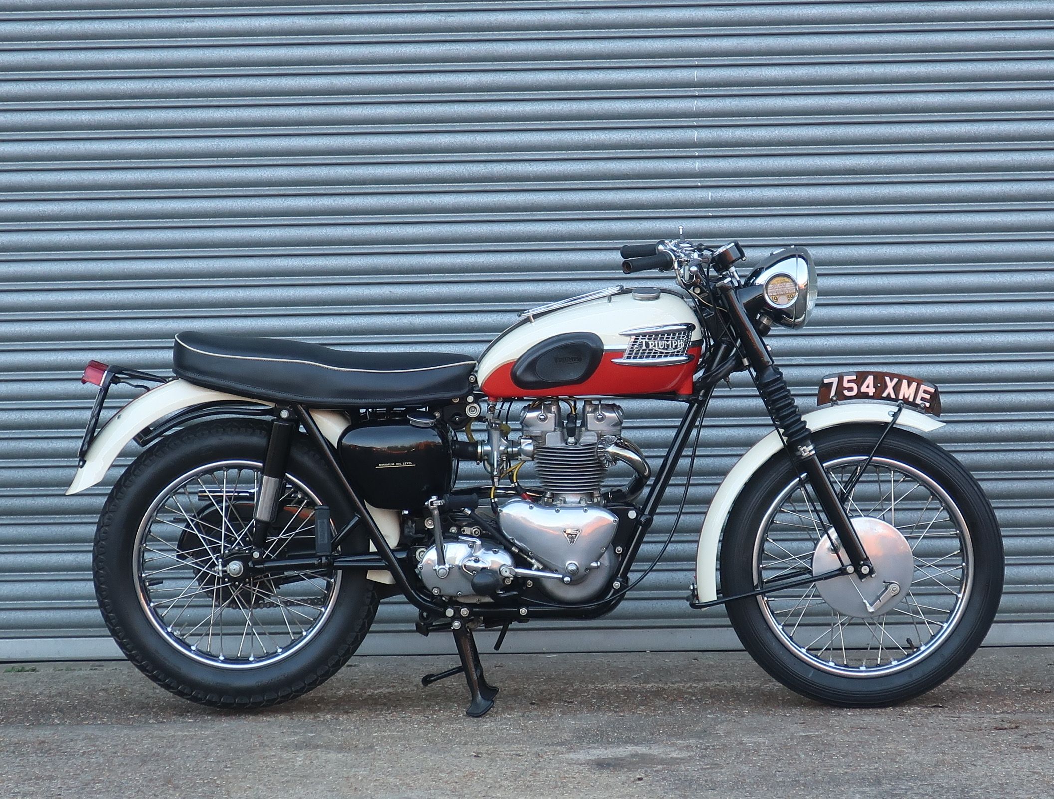 Bonhams Cars : The first duplex-framed Trophy built, 1960 Triumph