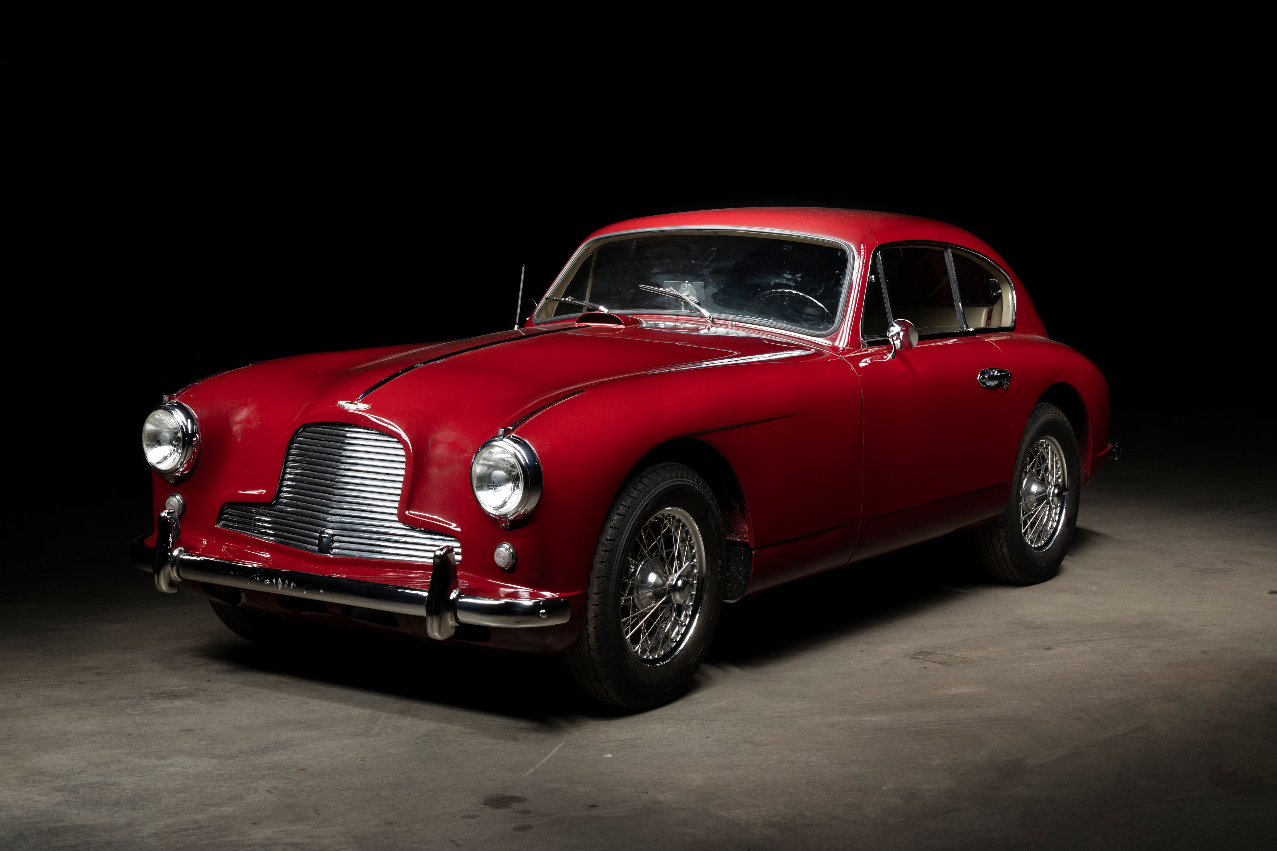 Miniature 1:43 Aston Martin DB2 Saloon Ivoire - SMTS Kit Métal Fait Main