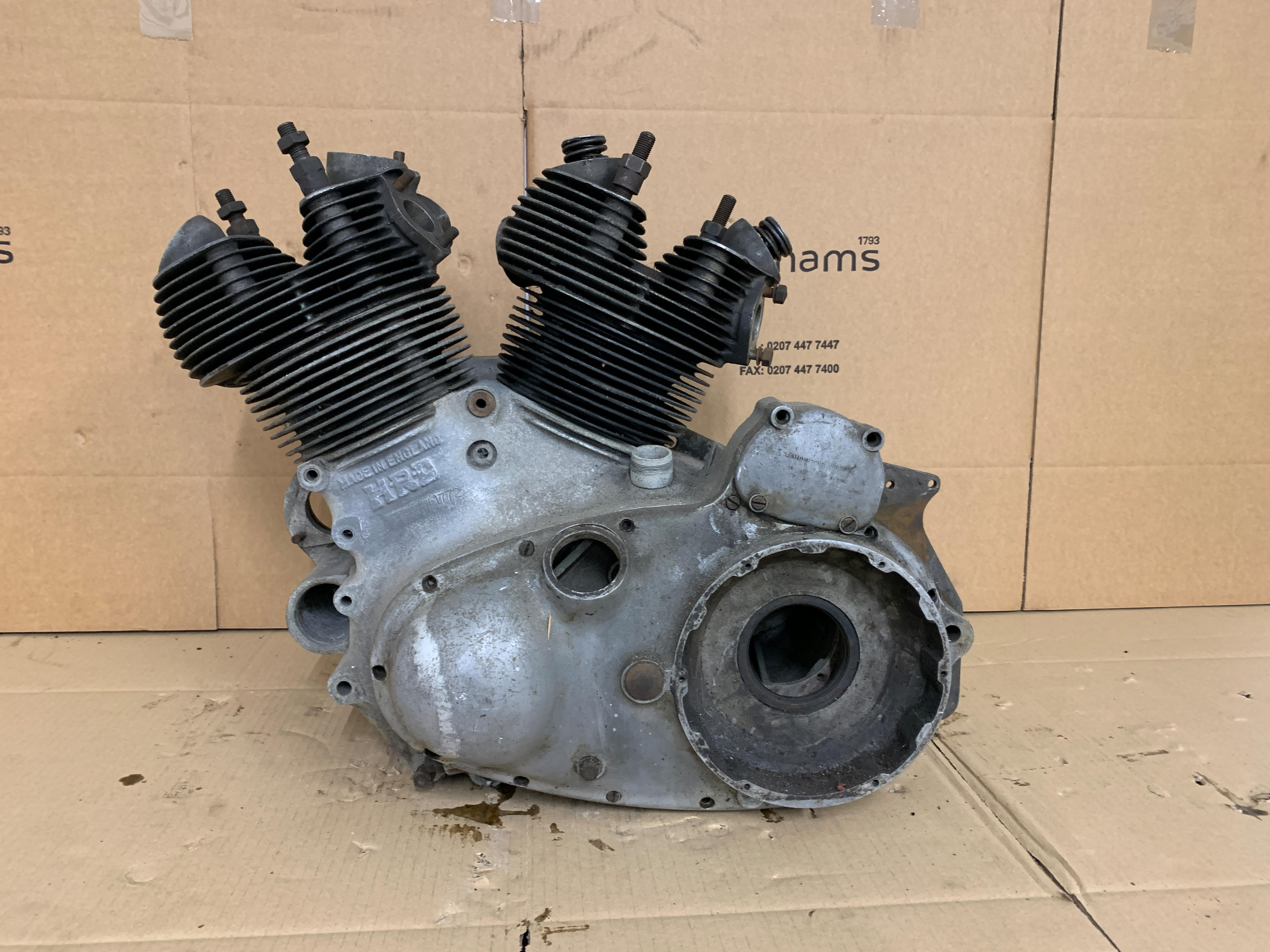 Bonhams Cars : 1949 Vincent Series-B Rapide engine cases