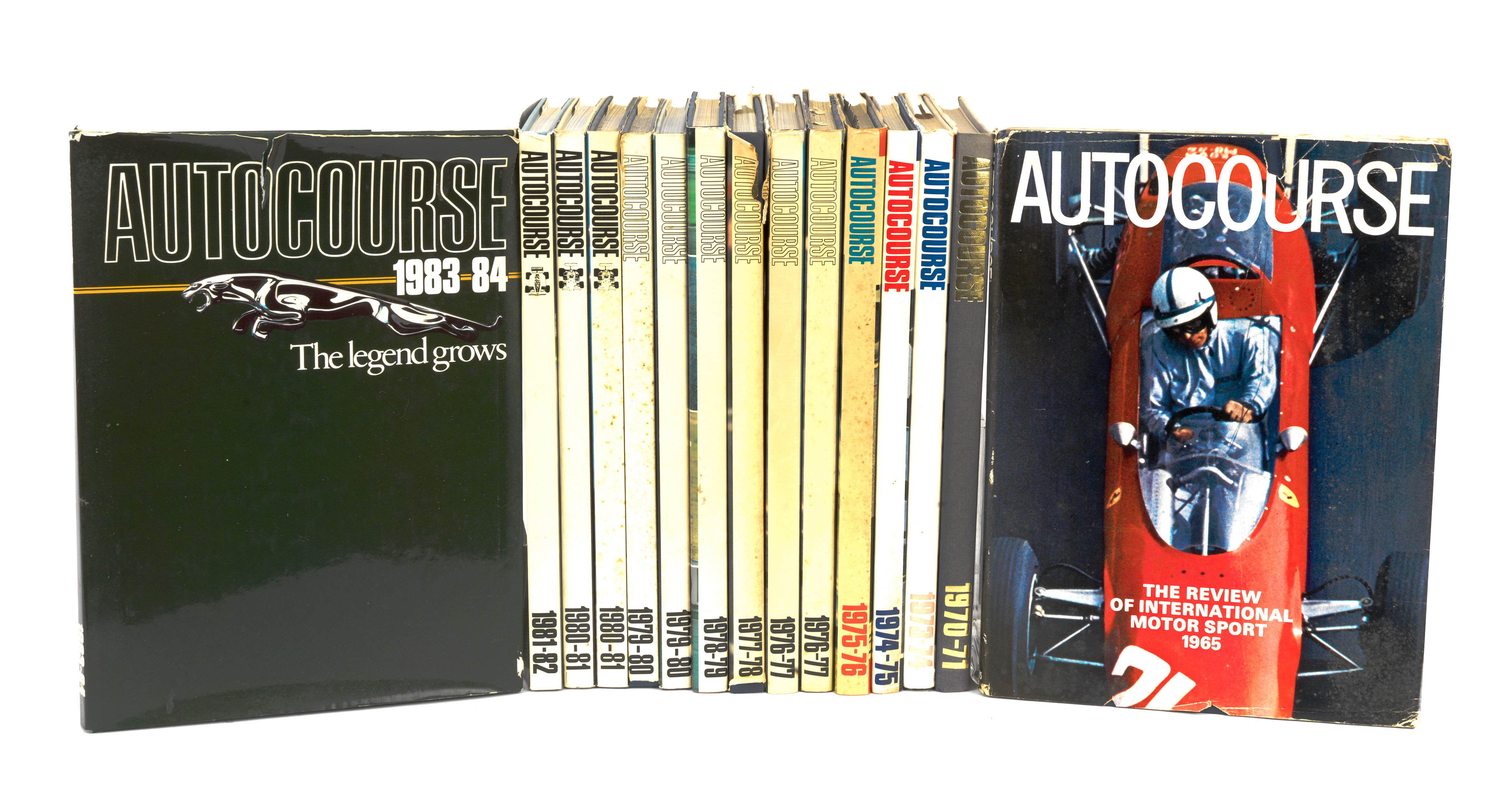 Autocourse; annuals, - auctions & price archive