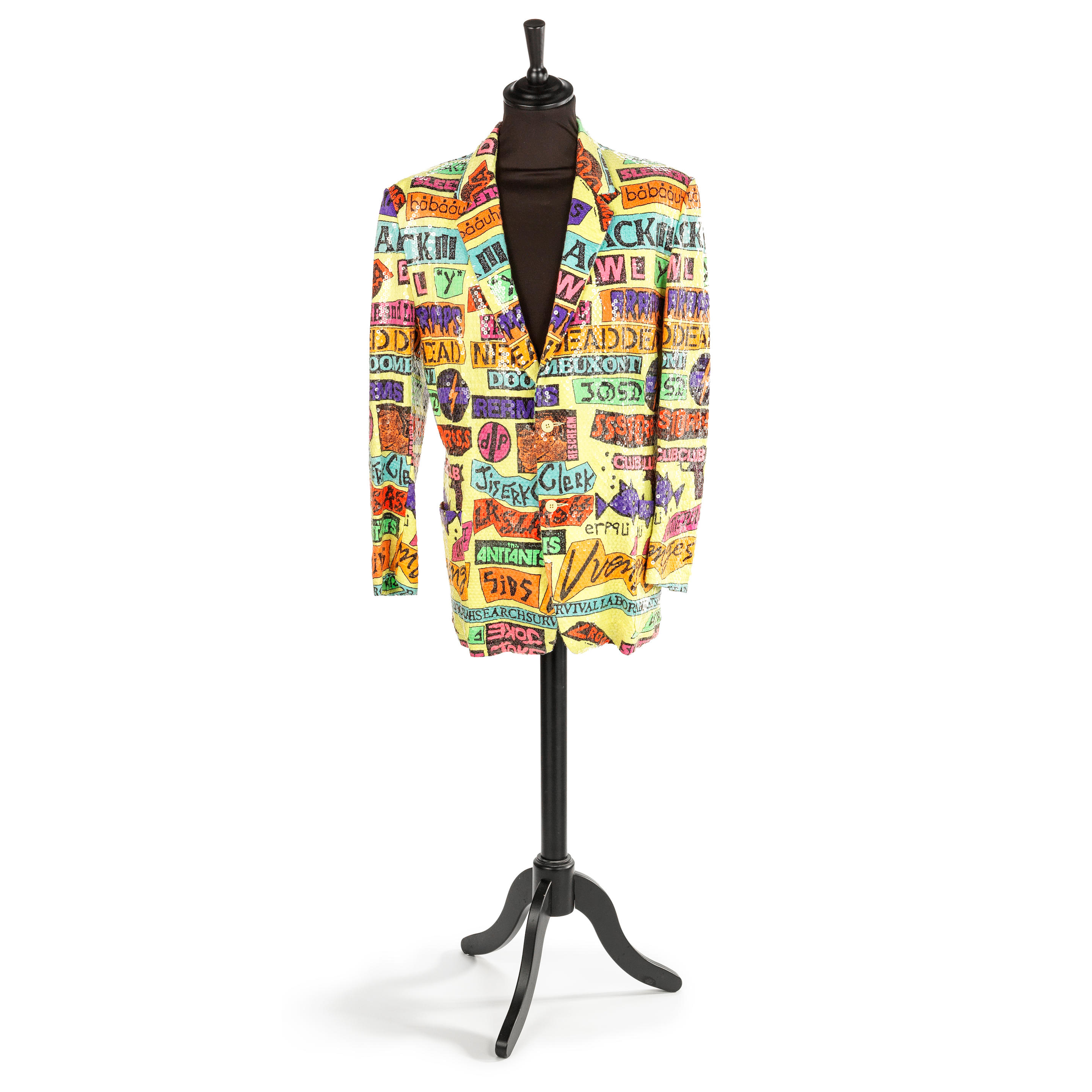 Bonhams : Stephen Sprouse (1953-2004) A Barbed Wire Print Jacket, 1988