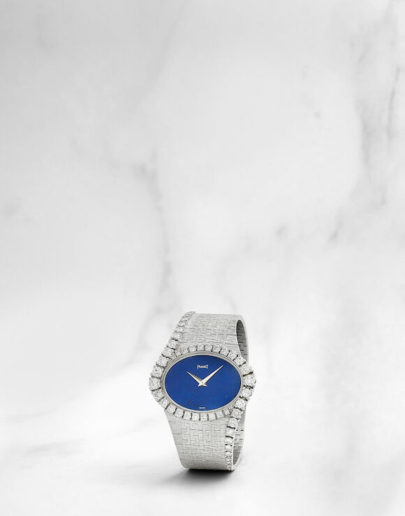Bague Moderniste En Argent Sertie De Lapis Lazuli - Taille Ajustable - Occasion Très Bon état