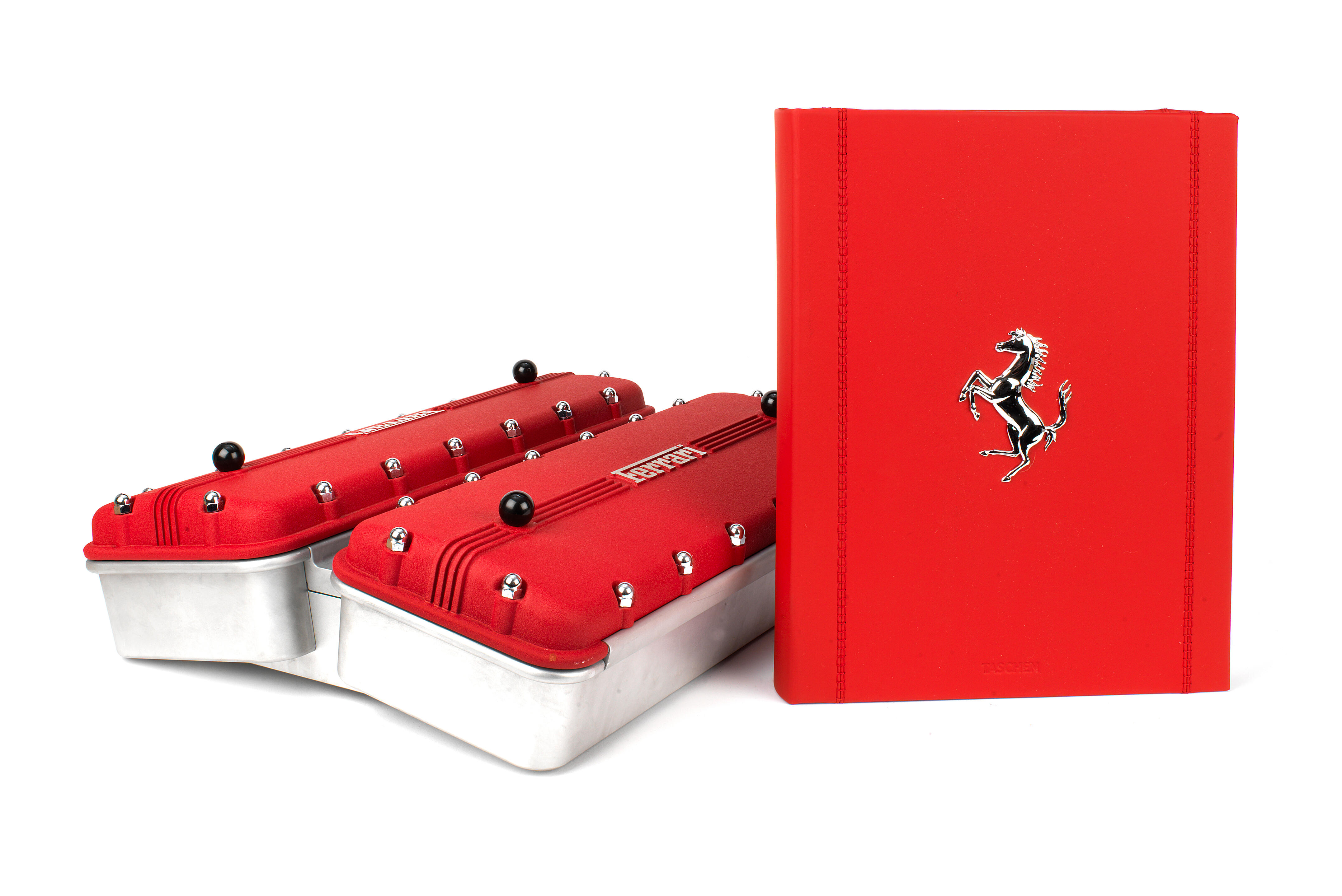 Bonhams Cars Giuseppe (Pino) Allievi Il Fascino Ferrari; a leather