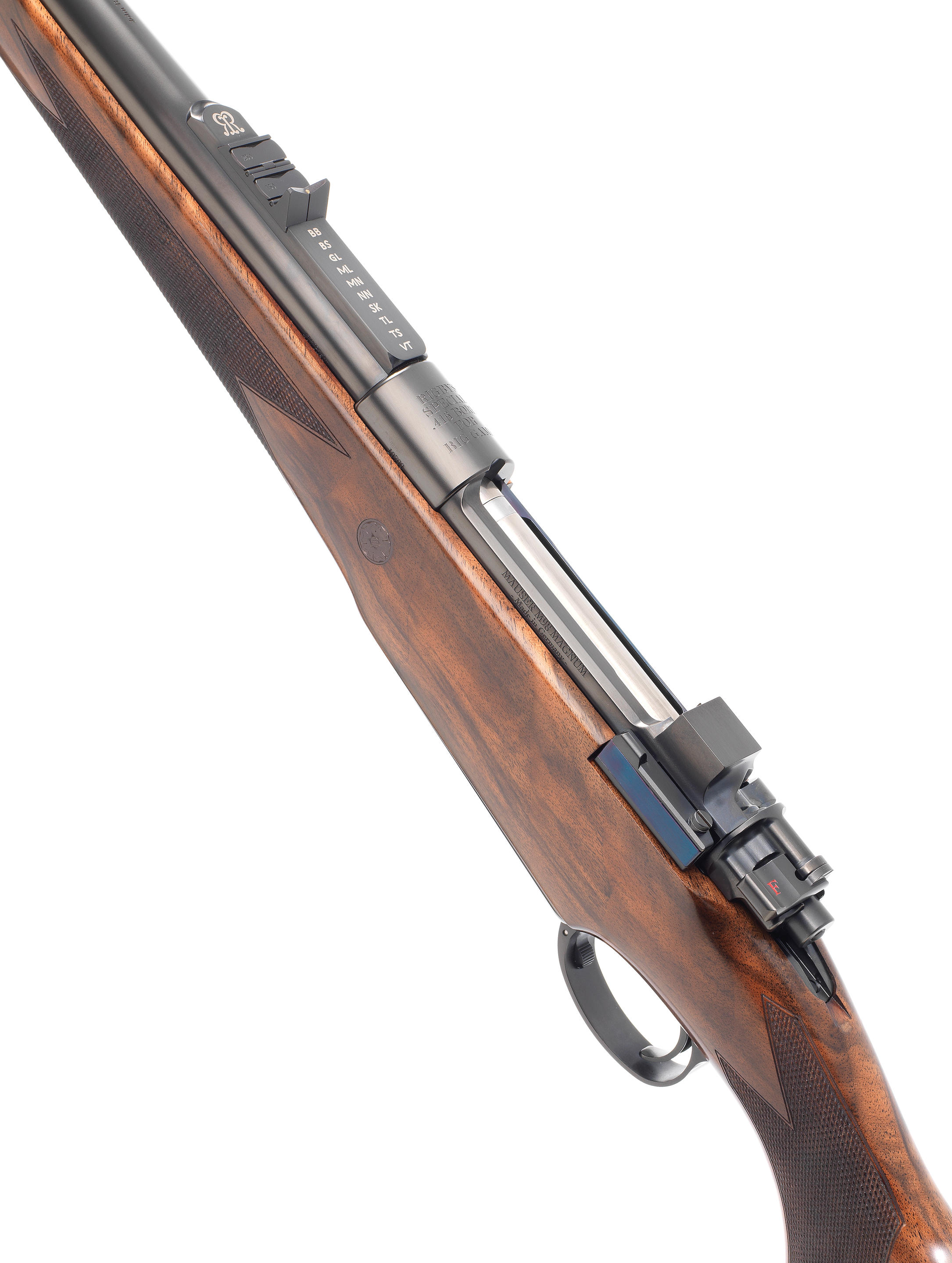 A fine .416 (Rigby) 'Keep Calm and Carry On' bolt-magazine rifle by John...