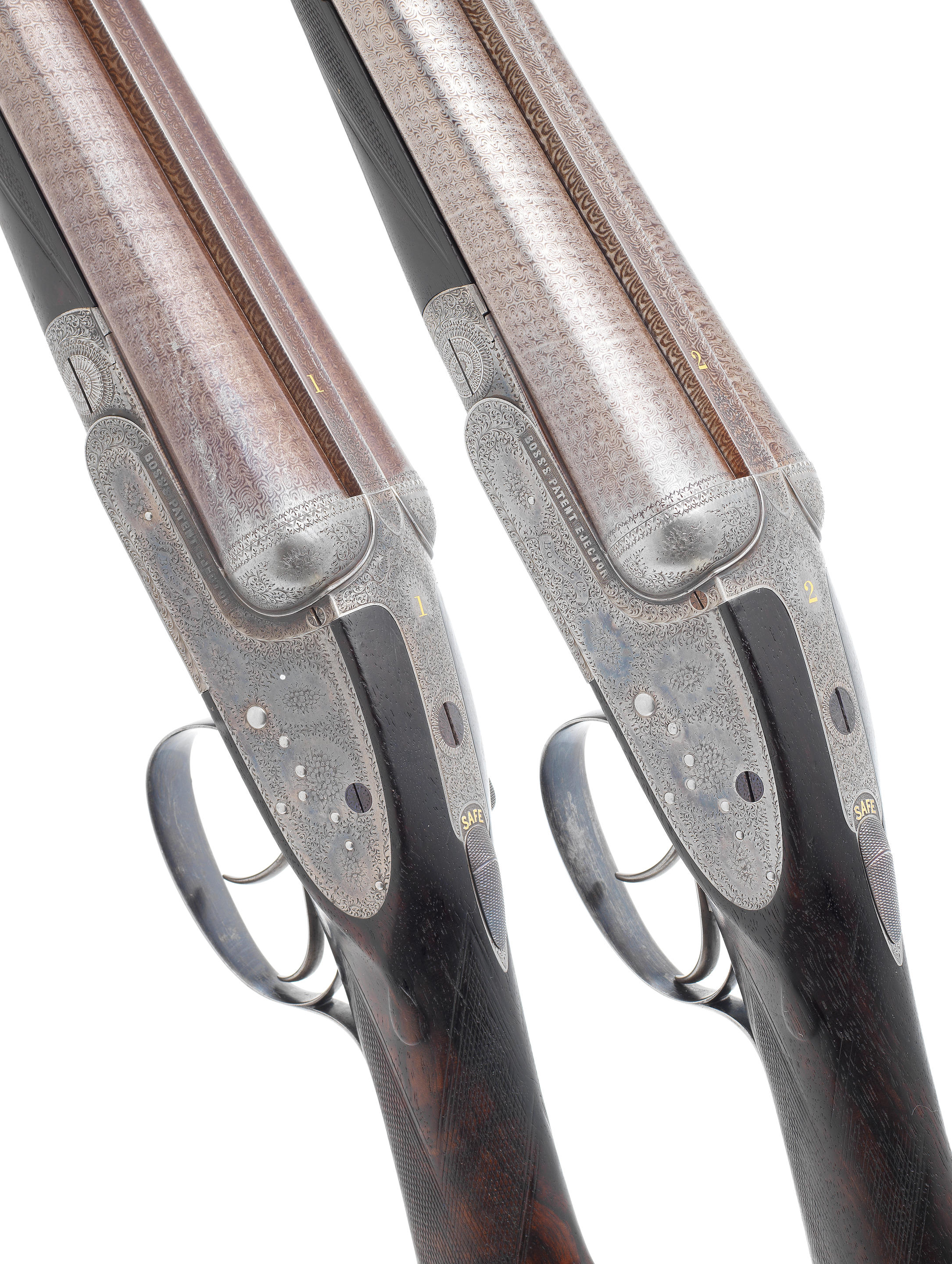 Sold at Auction: FAURE LE PAGE A PAIR OF 12-BORE SIDELOCK EJECTOR G