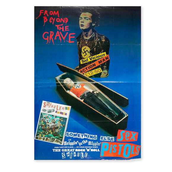 Bonhams The Sex Pistols An Original Promotional Poster From Beyond The Grave 1979