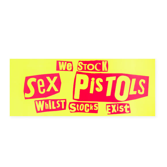 Bonhams The Sex Pistols An Original We Stock Sex Pistols Whilst Stocks Exist Promotional