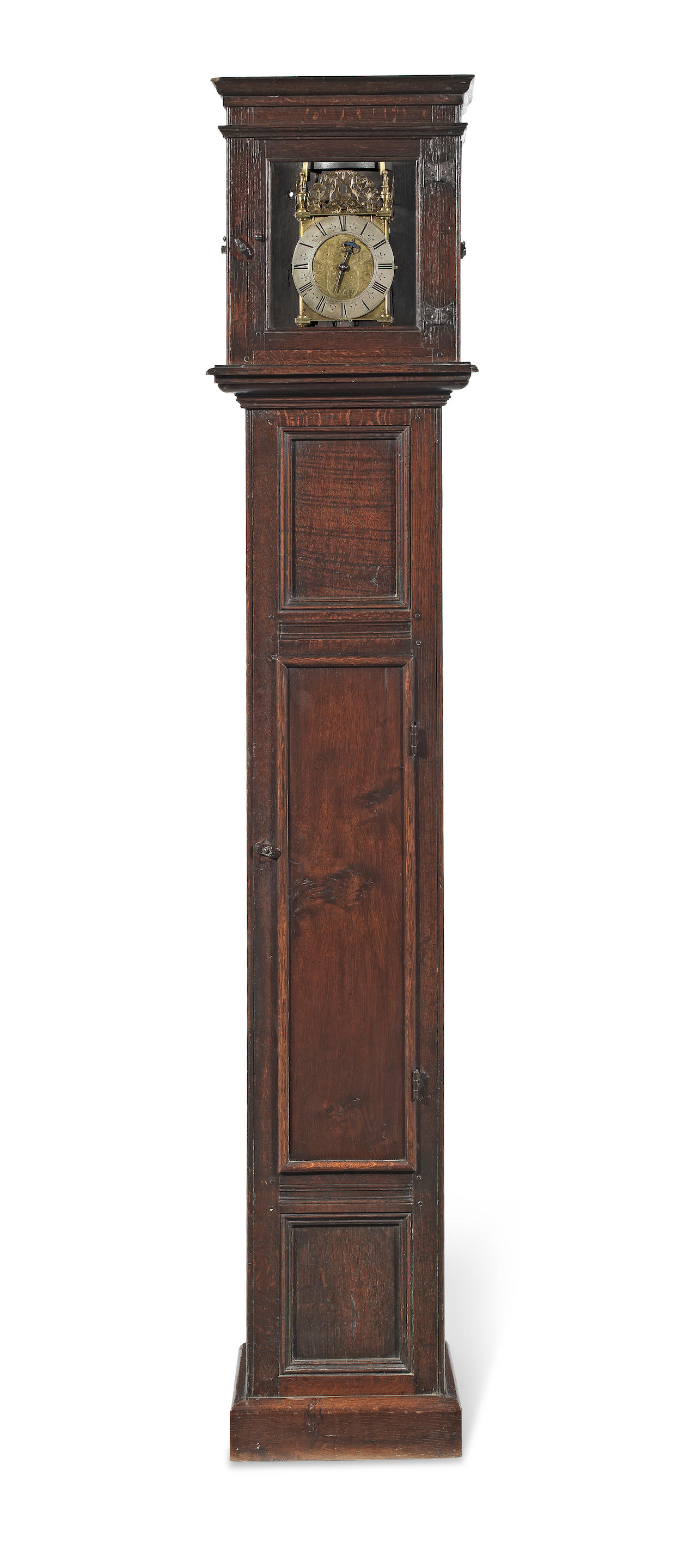 A VERY FINE MARQUETRY LONGCASE CLOCK – RICHARD BAKER – LONDON – The Antique  Clock Company