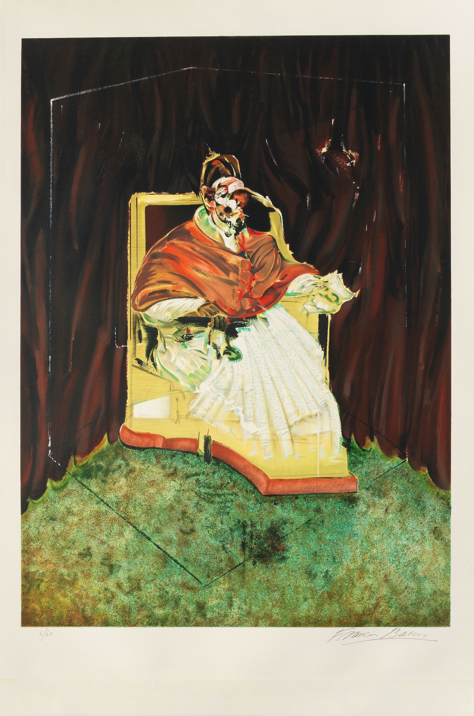 Study for the Portrait of Innocent X Pope
