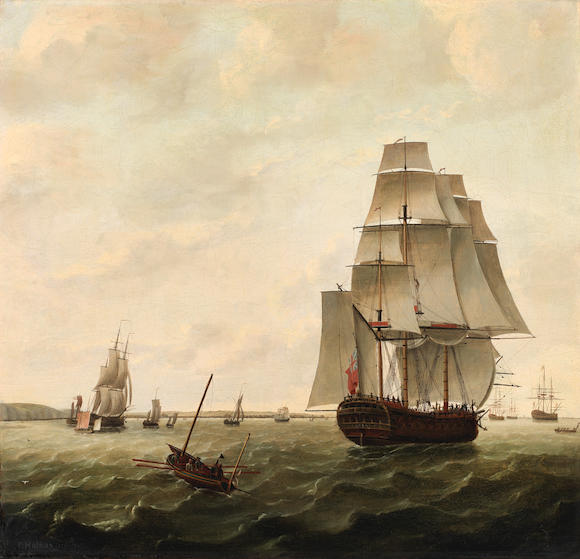 Bonhams : Francis Holman (ramsgate 1729-1790 London) The East Indiaman 