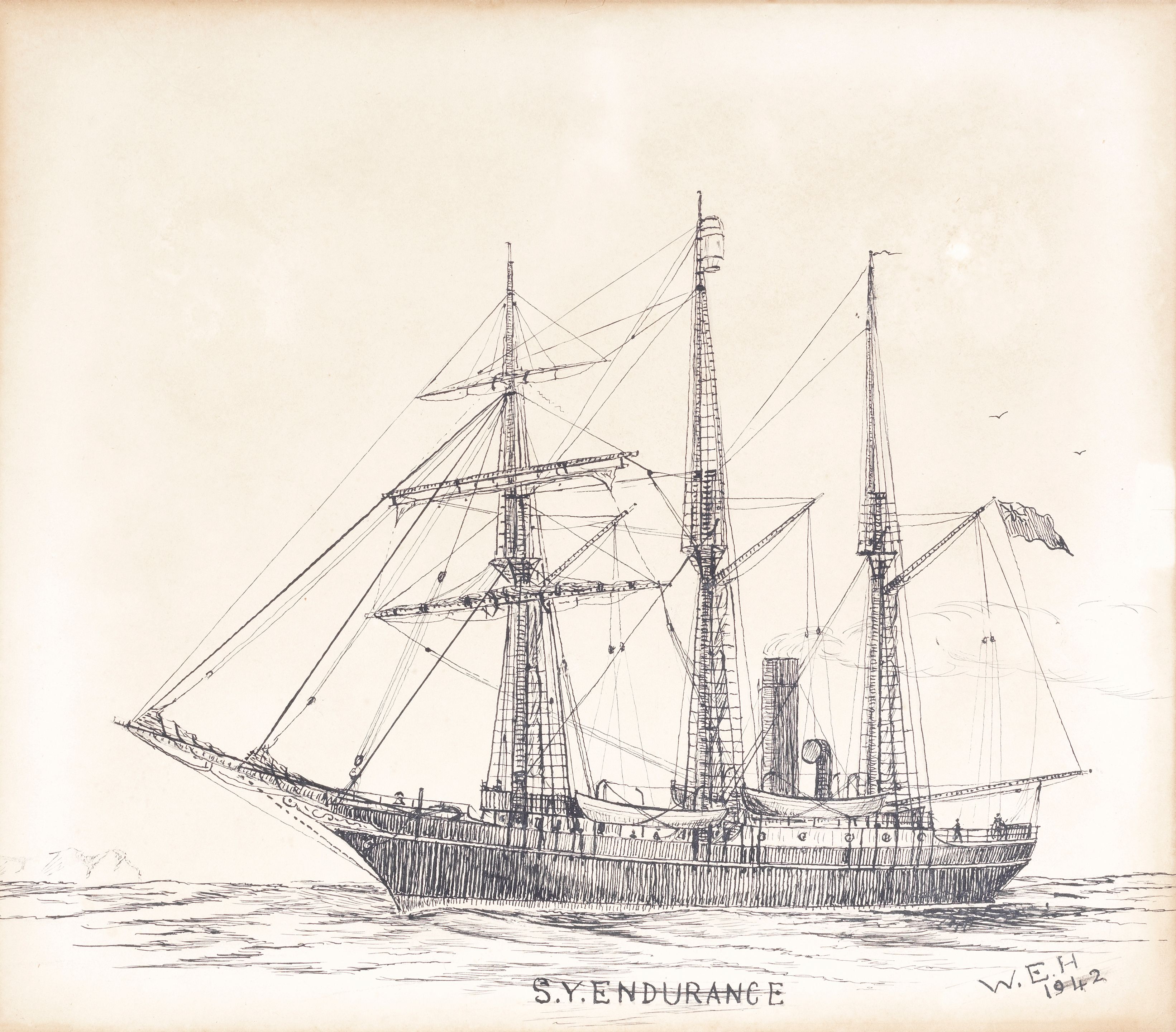 Bonhams SHACKLETON (ERNEST HENRY) FRANK WORSLEY HOW (WALTER ERNEST) S.Y. Endurance; Quest R