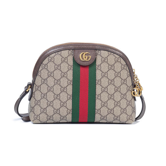 Bonhams : Gucci a GG Supreme Canvas Small Ophidia Shoulder Bag