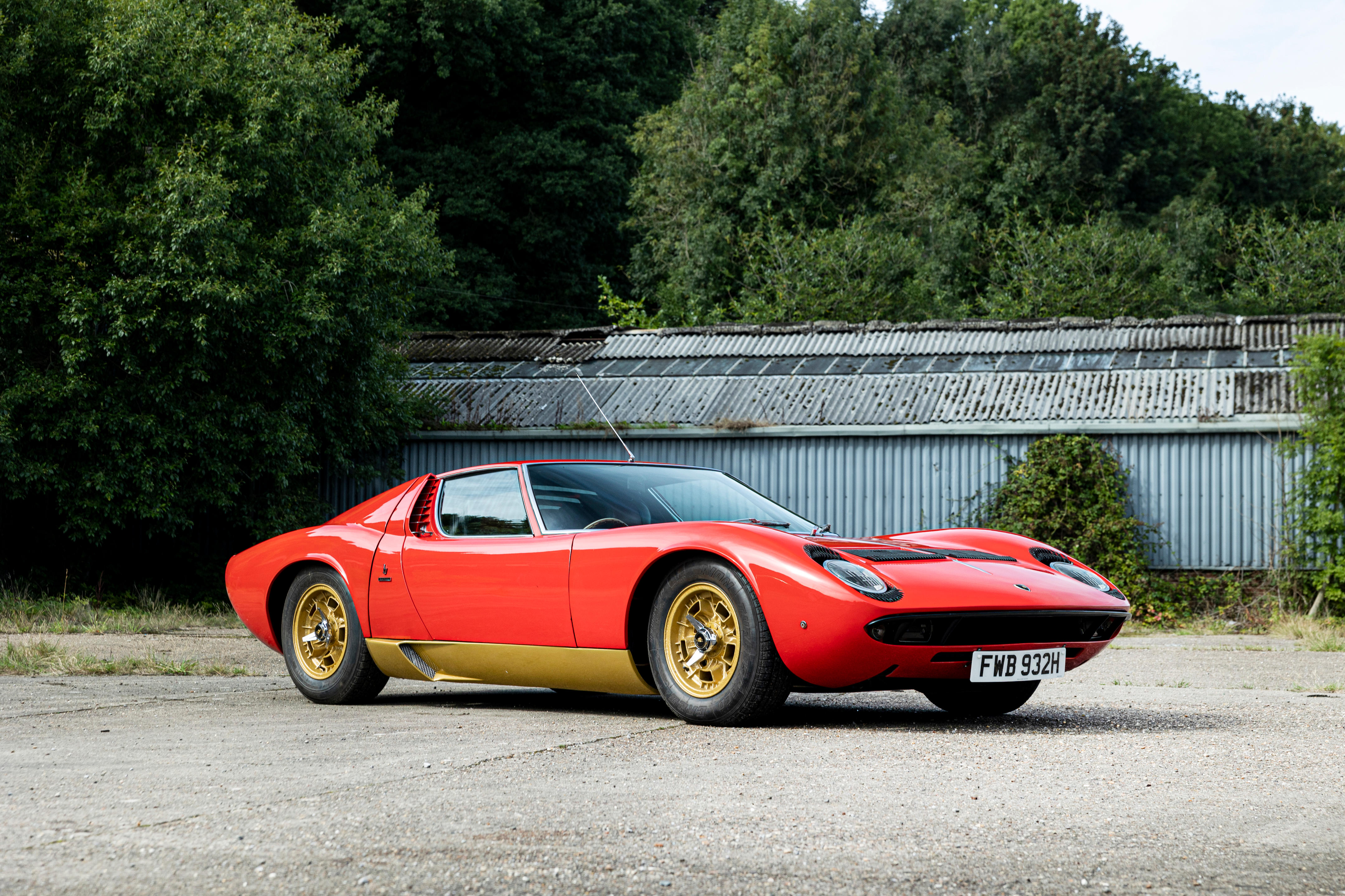 Bonhams : 1969 Lamborghini Miura P400S Coupé Chassis no. 4256 Engine no.  30421