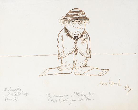 Bonhams : Searle (ronald) Molesworth. How To Be Topp The Trousers 