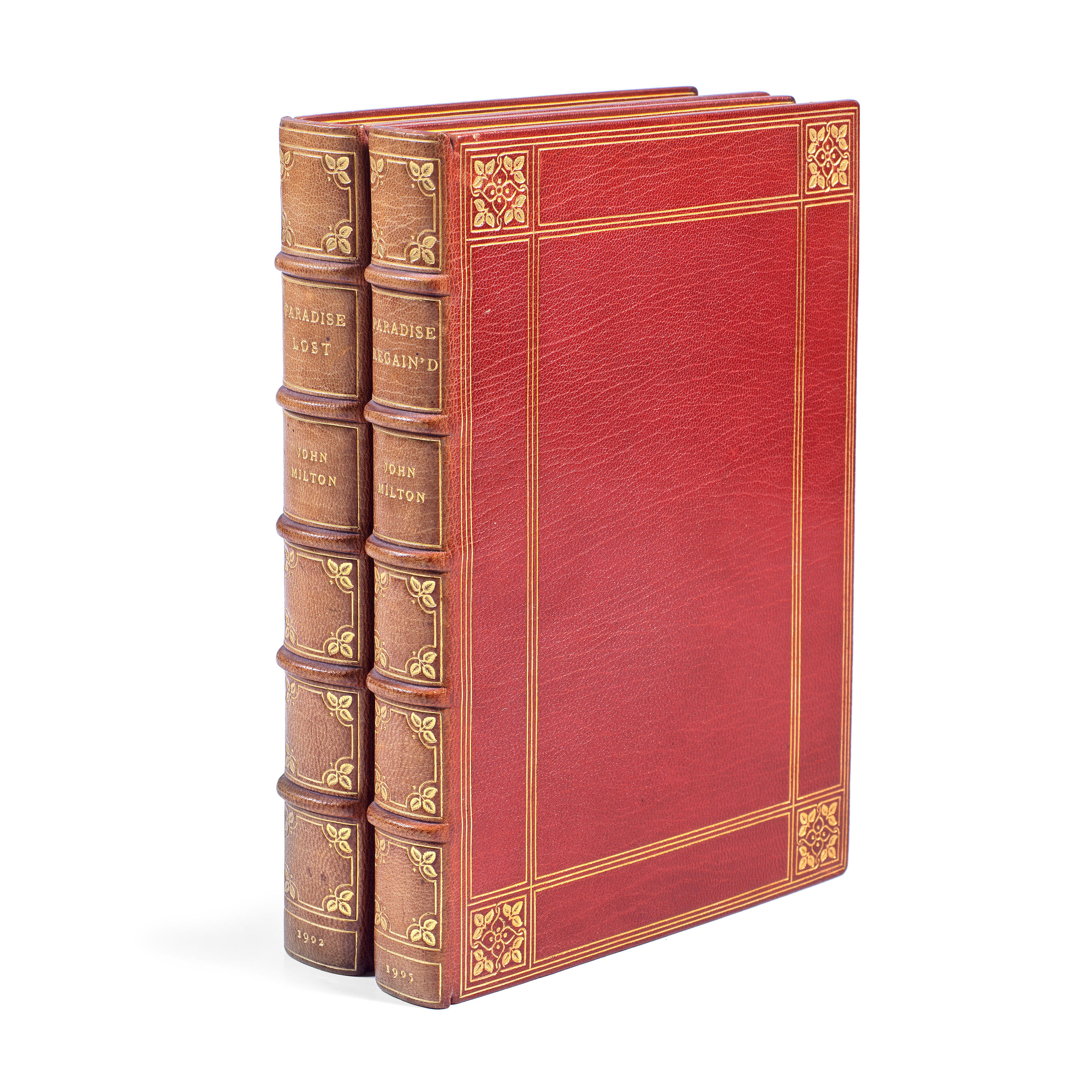 Bonhams : DOVES PRESS MILTON (JOHN) Paradise Lost; Paradise Regain'd ...