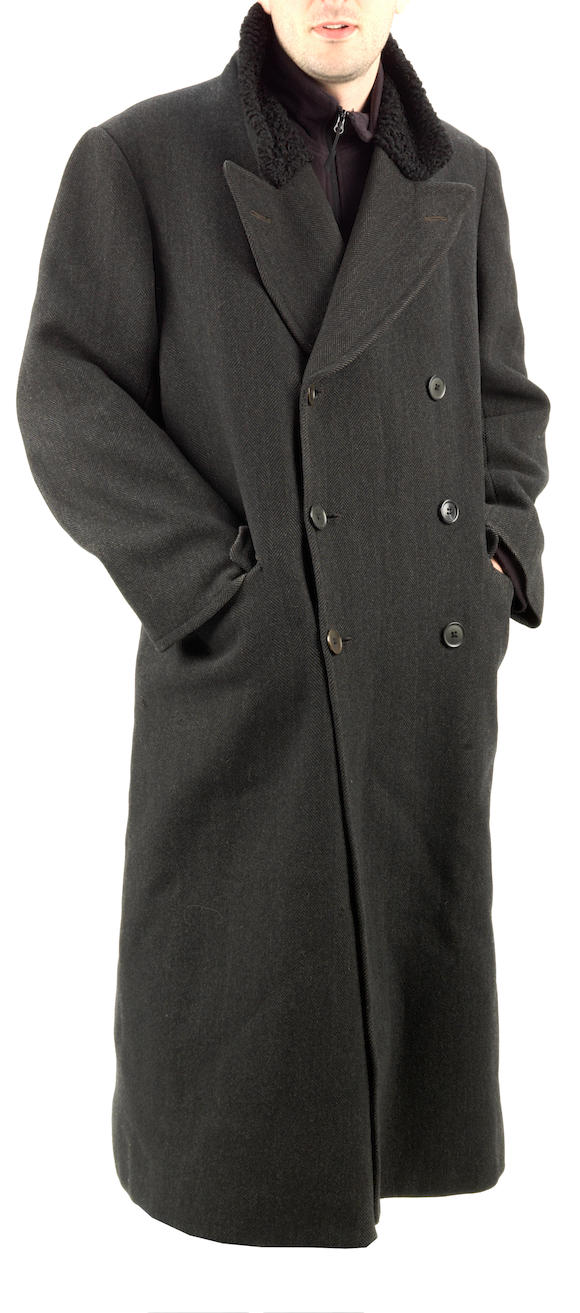Bonhams : A full-length motoring coat,