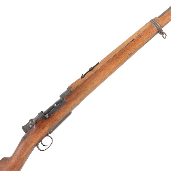 Turkey Standard Issue Rifle Bonhams : A de-activated 8mm Turkish 'G98' bolt-action service rifle by ...