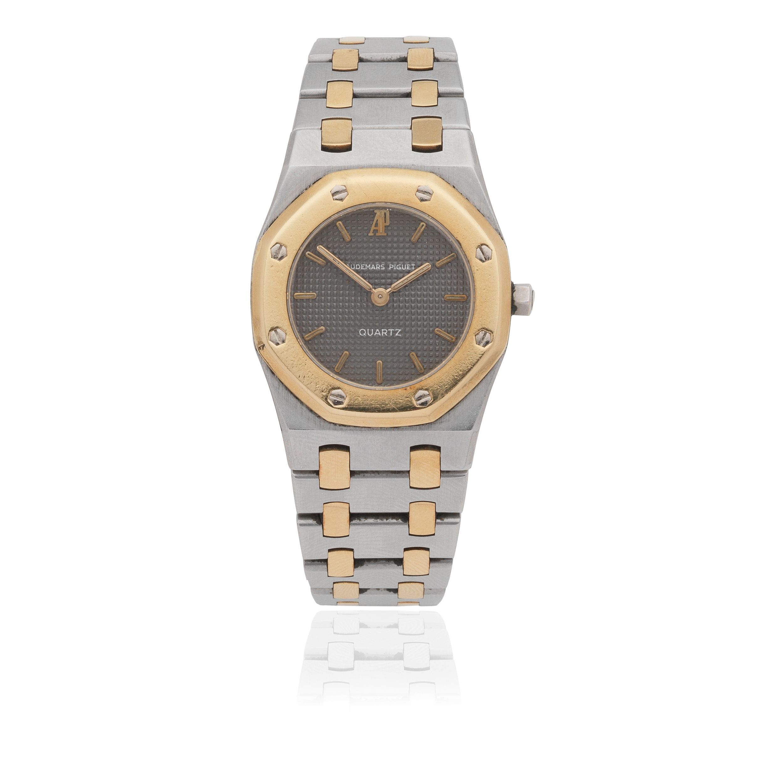 Bonhams Audemars A lady's stainless steel and gold