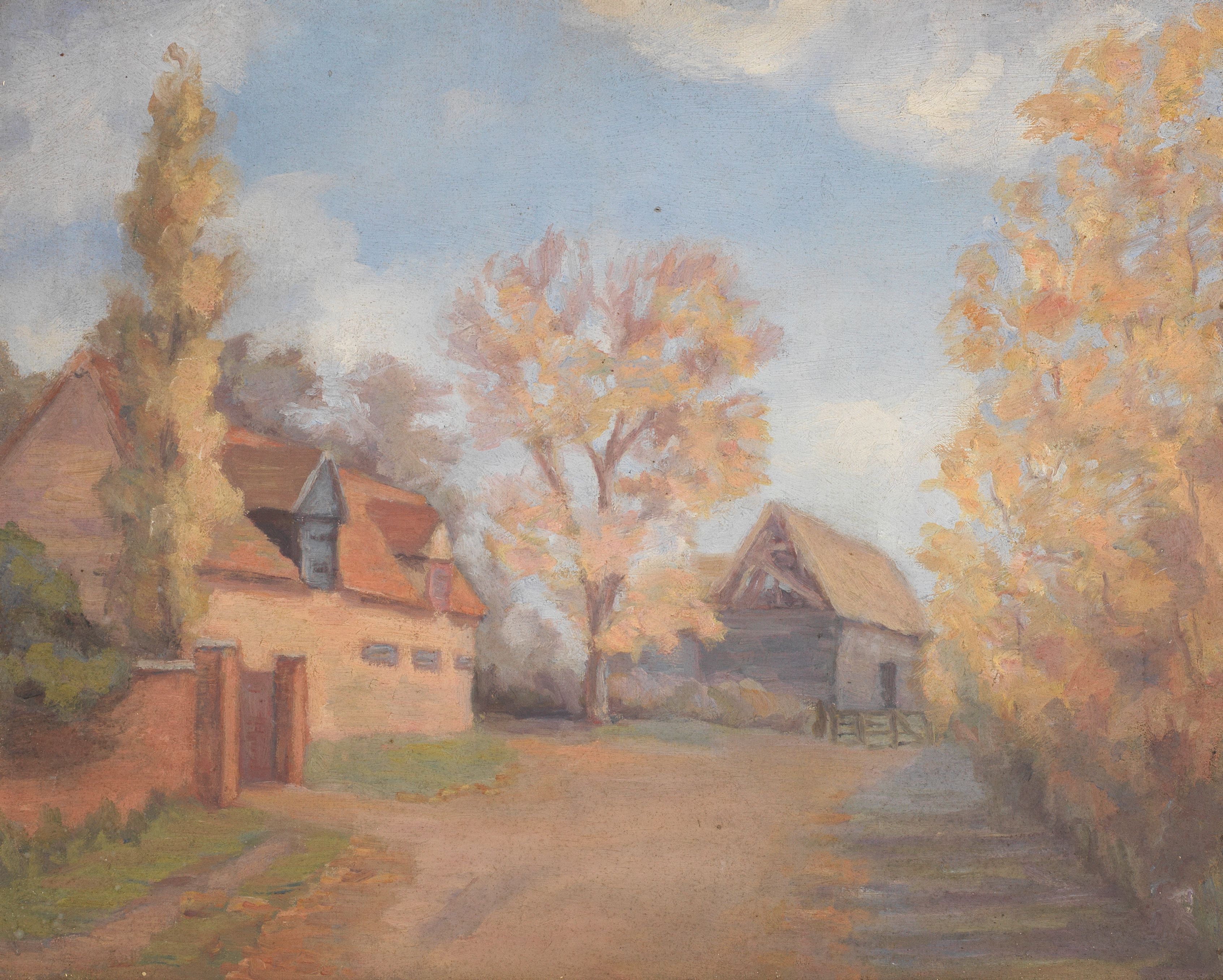 Bonhams Lucy Harwood (British, 18931972) Entrance To A Farm