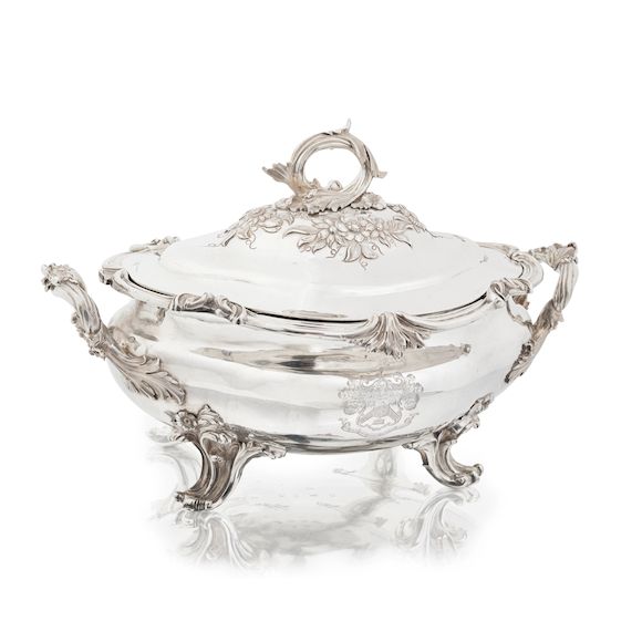 Bonhams A William IV silver twohandled tureen and cover William Kerr