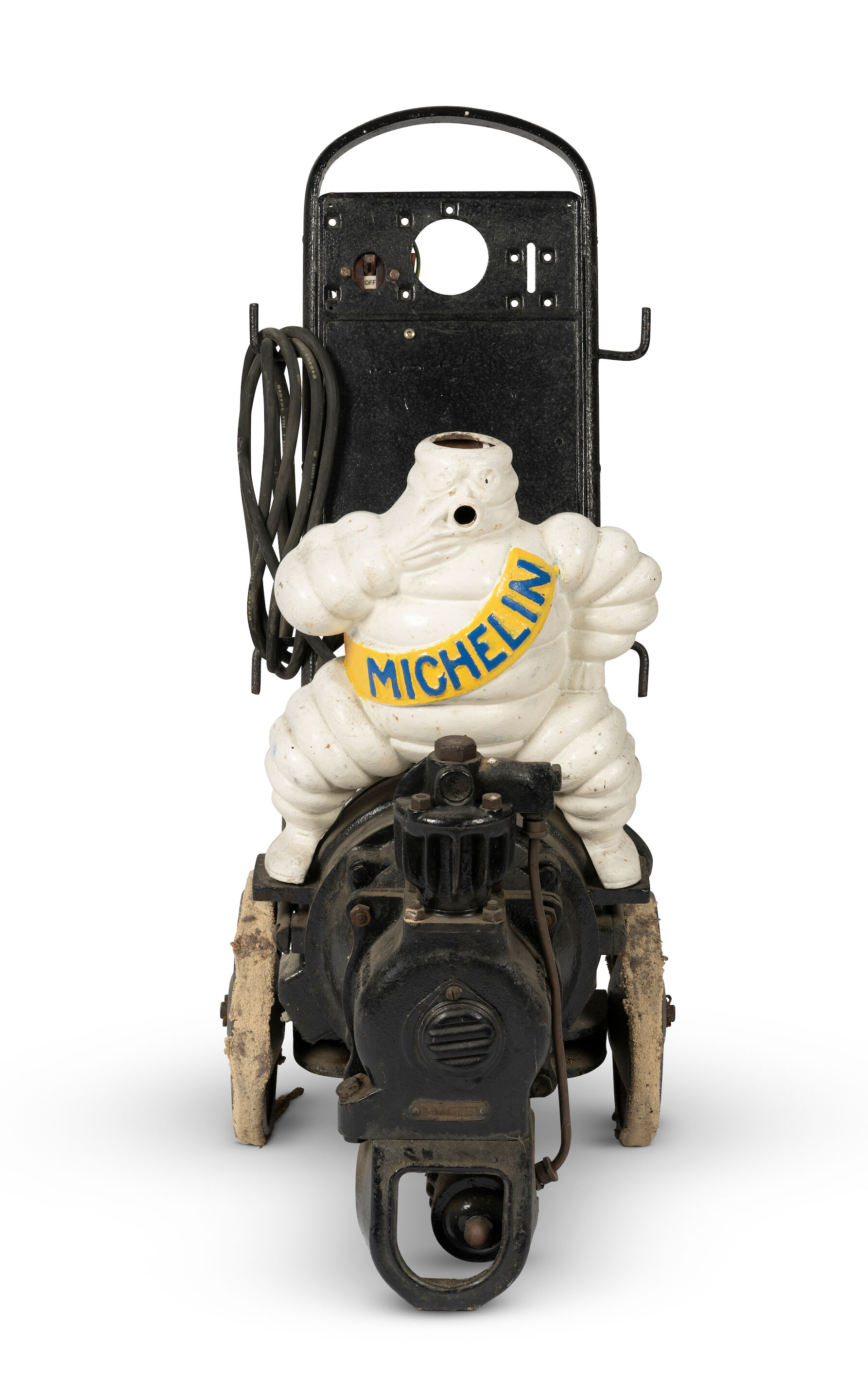 Bonhams : A large early 20th century rolling Michelin Man air ...