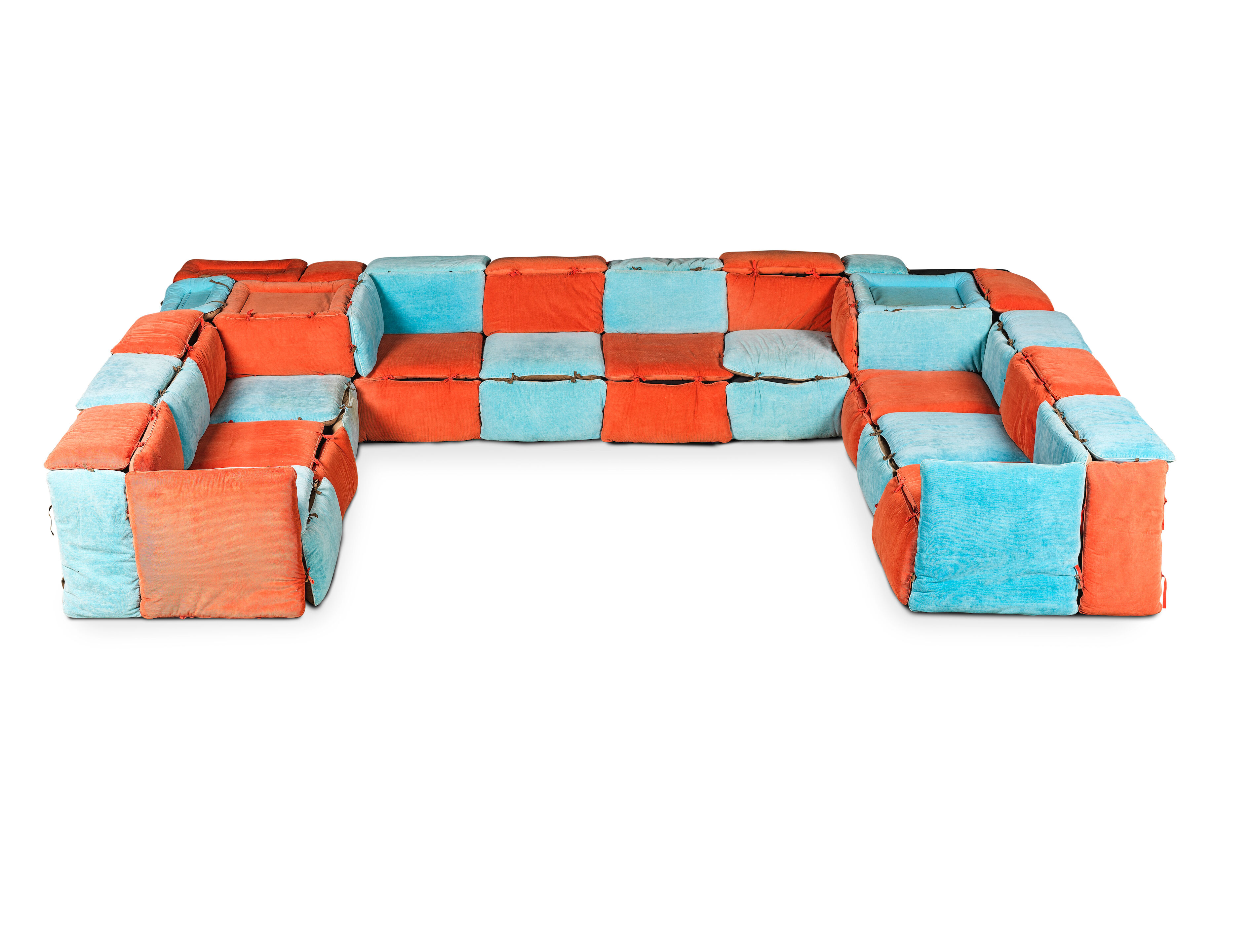 OTTO ZAPF Prototype du canapé modulable «Pillorama»1972Produit e